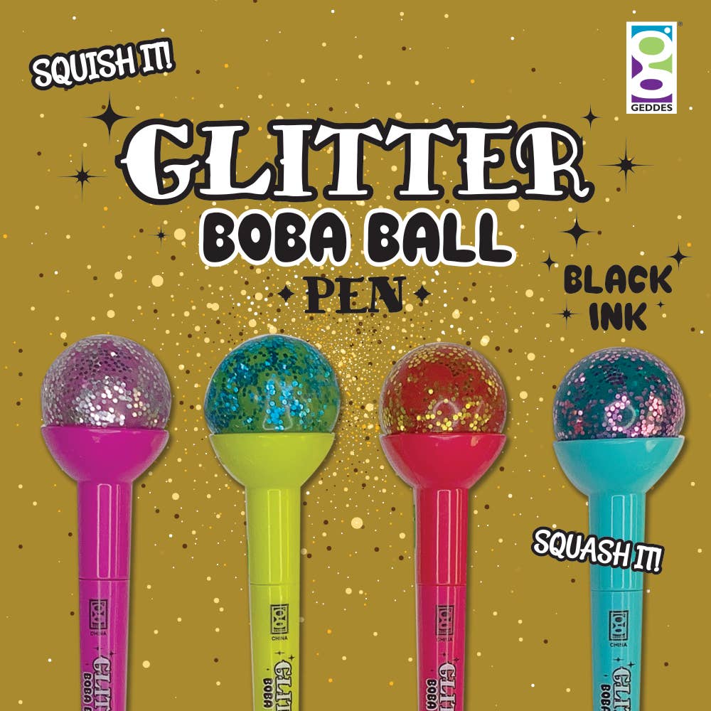 Glitter Boba Pen