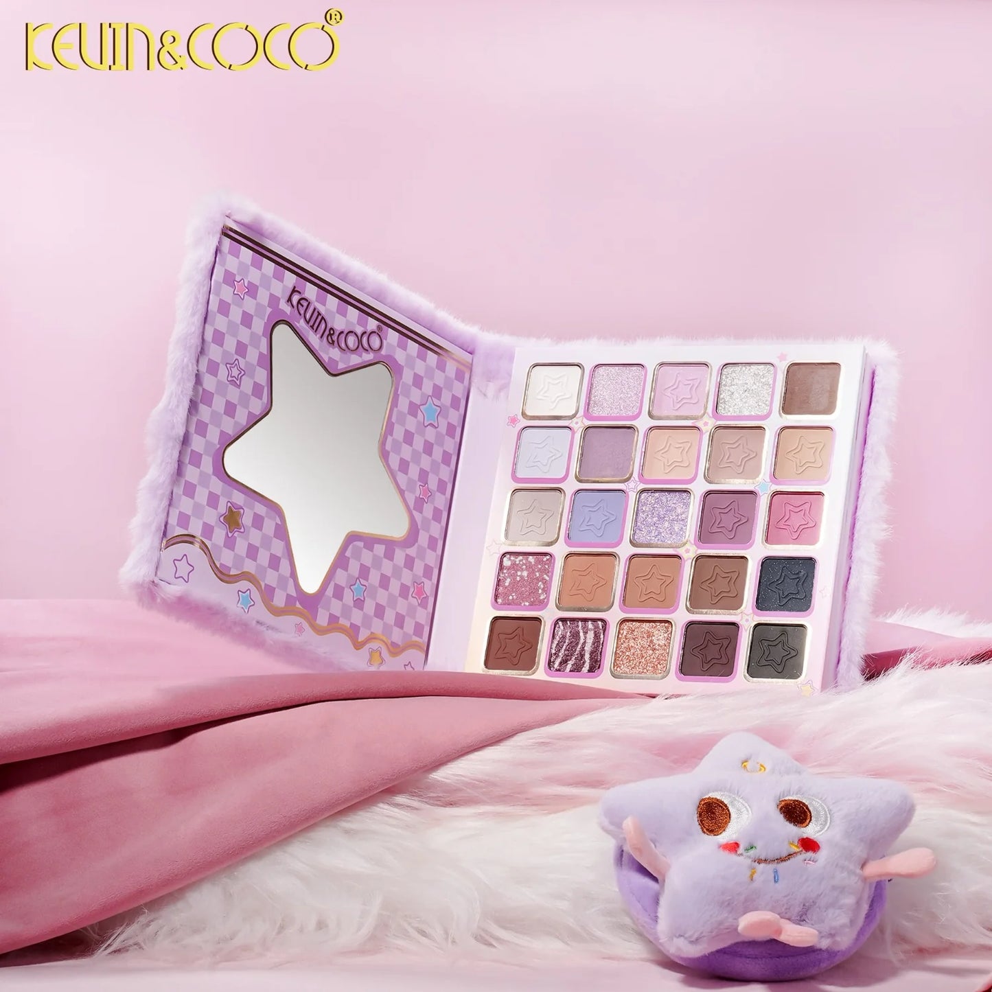 Eyes-Plush Star 64 Colors Eyeshadow Palette