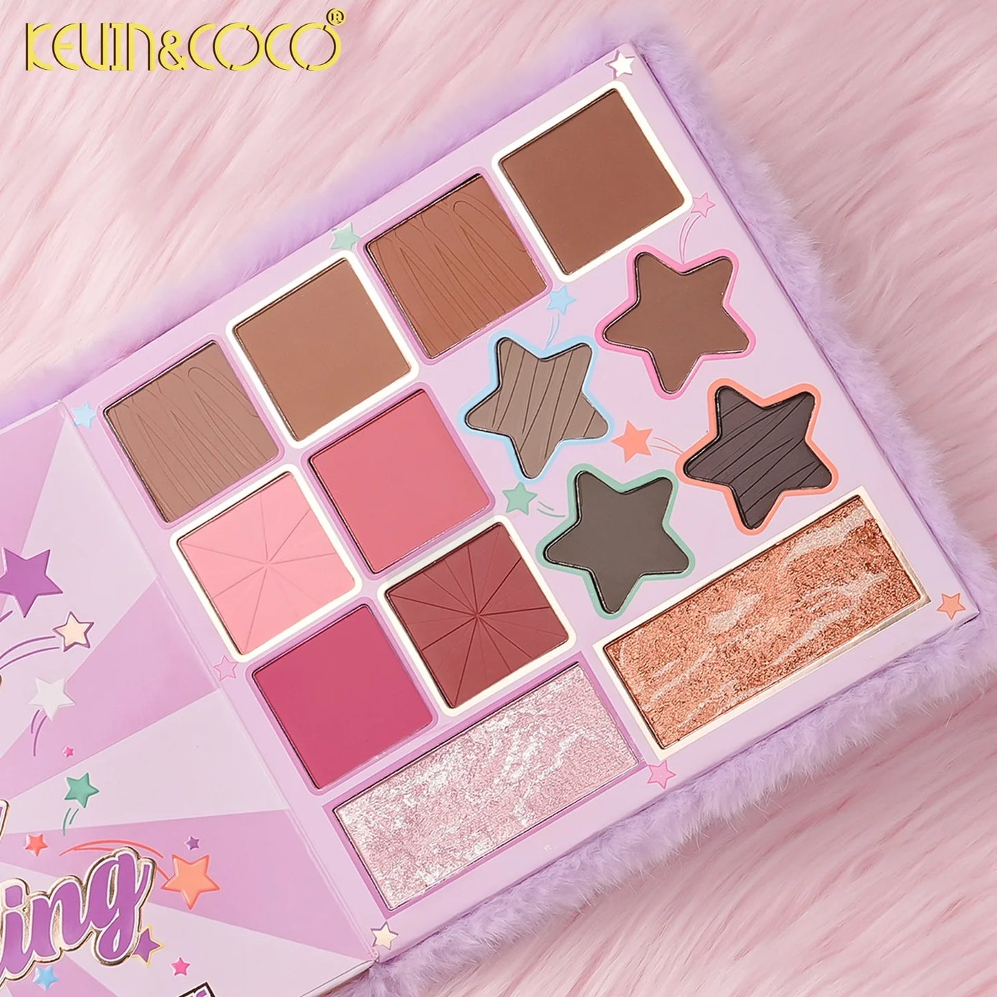 Eyes-Plush Star 64 Colors Eyeshadow Palette