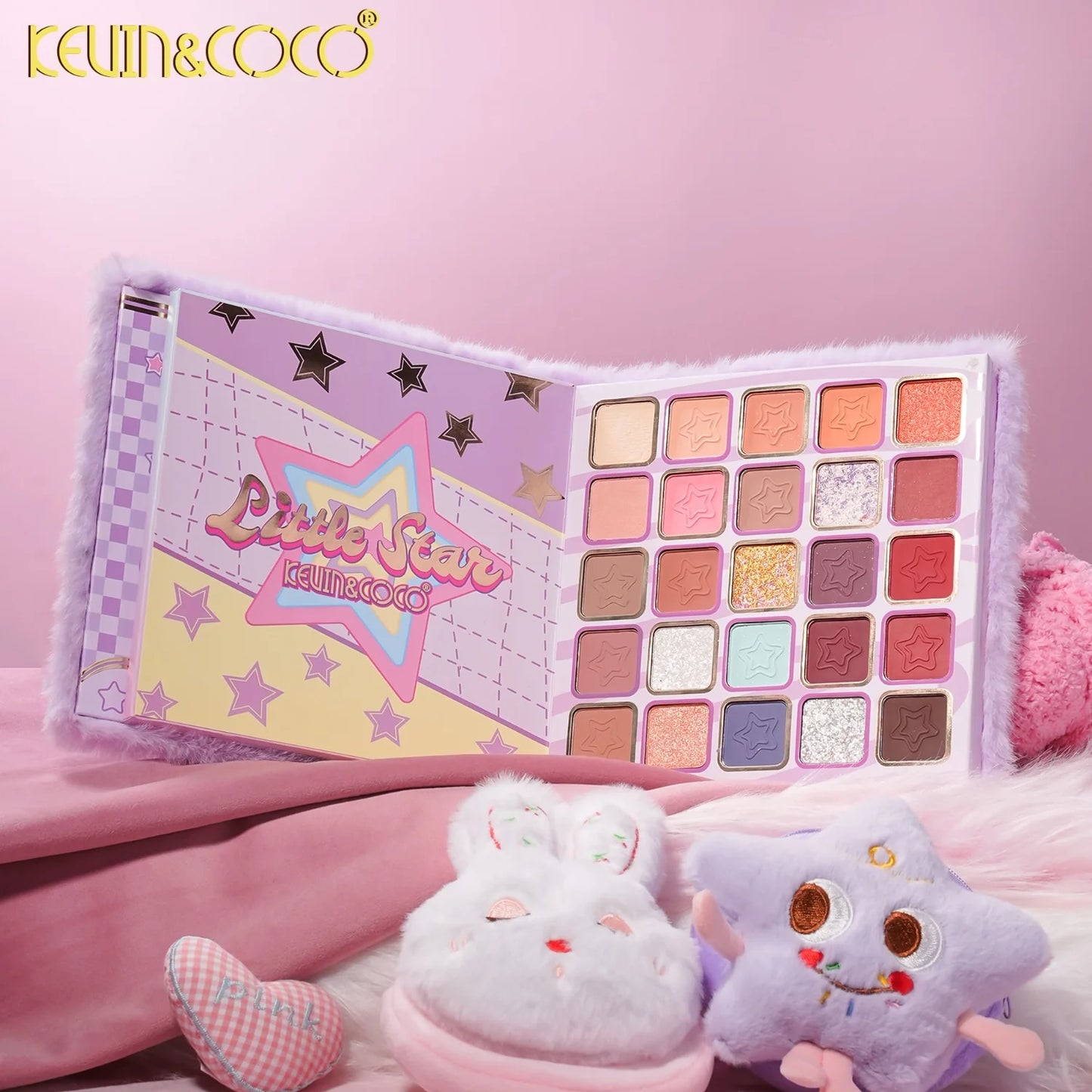 Eyes-Plush Star 64 Colors Eyeshadow Palette