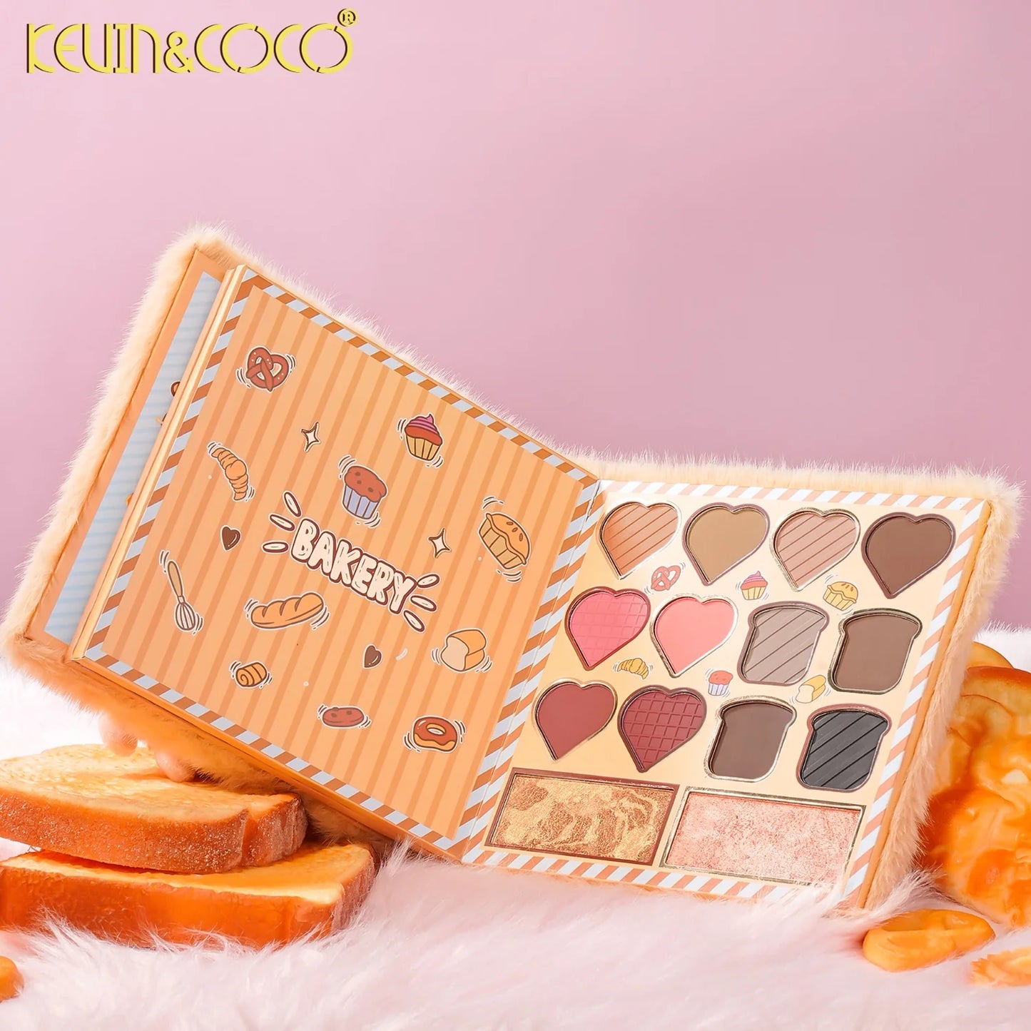 Eyes-Plush Bread 64 Colors Eyeshadow Palette