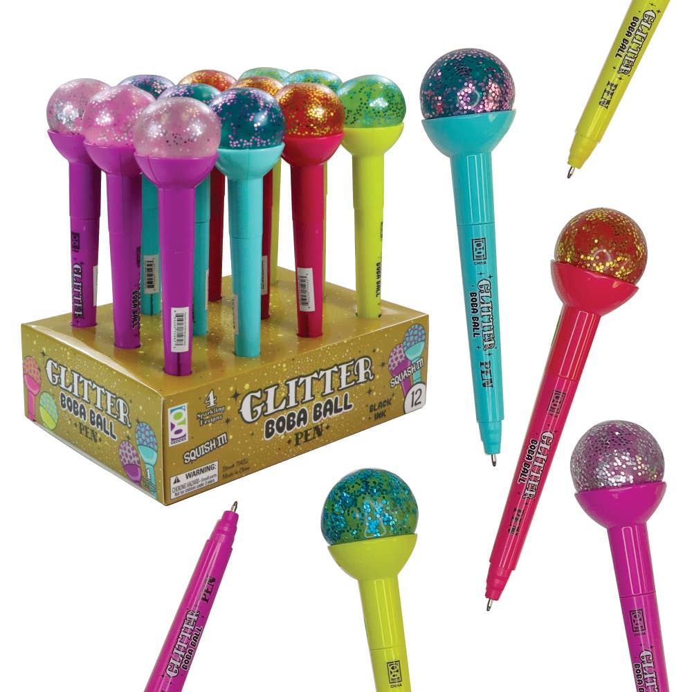 Glitter Boba Pen
