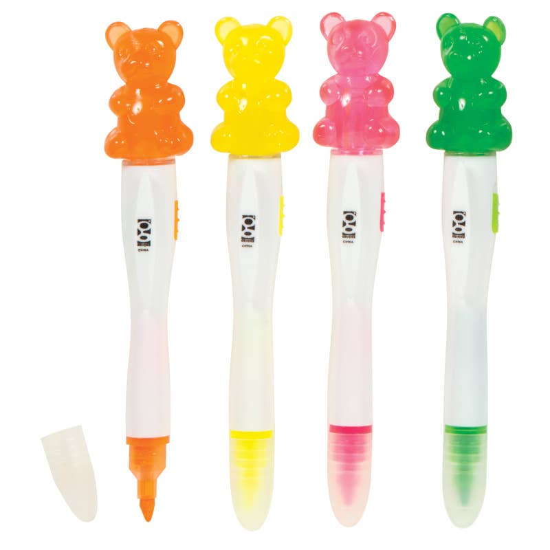 Scented Gummy Bear Light up Highlighter