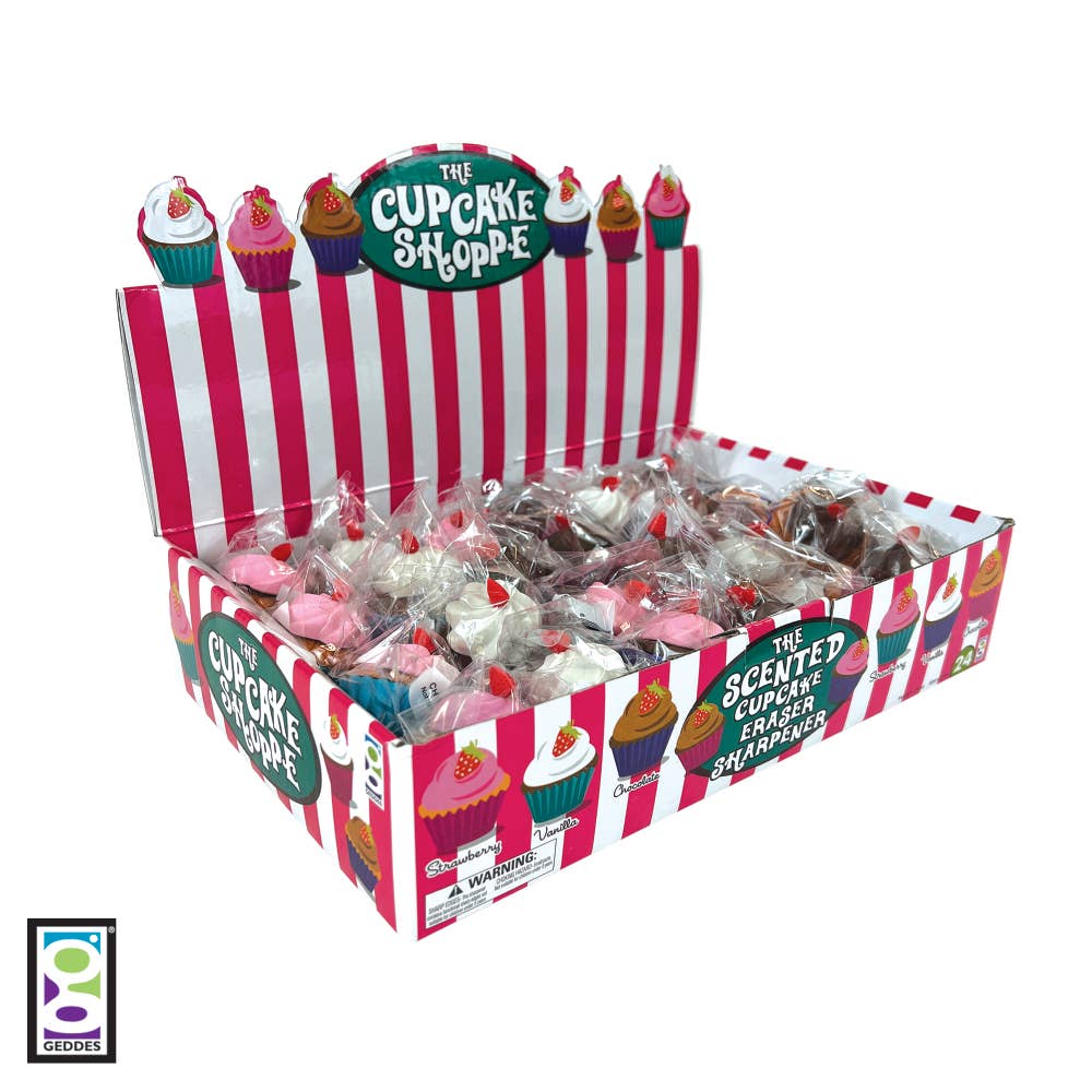 Cupcake Shoppe Scented Eraser/sharpener