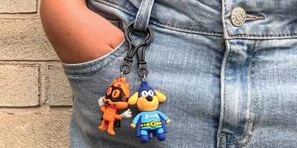 DOG MAN BACKPACK CLIP