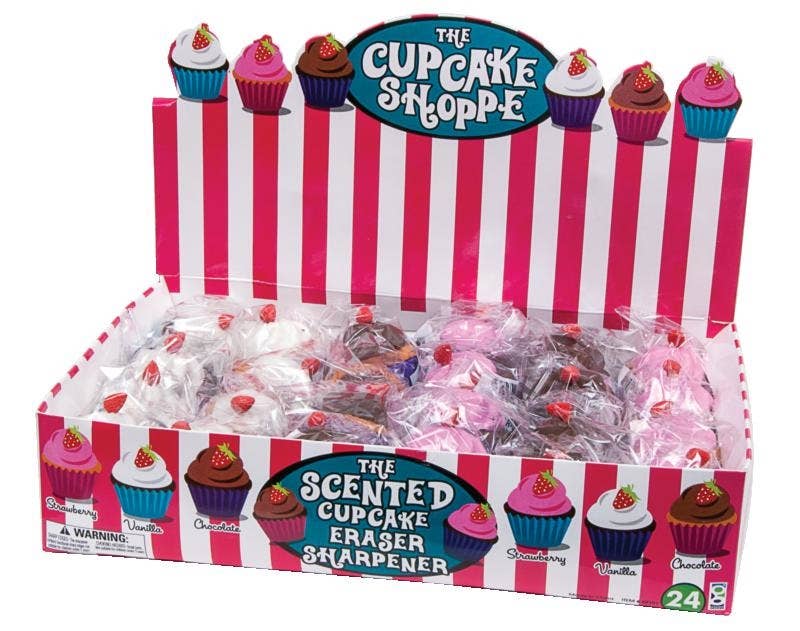 Cupcake Shoppe Scented Eraser/sharpener