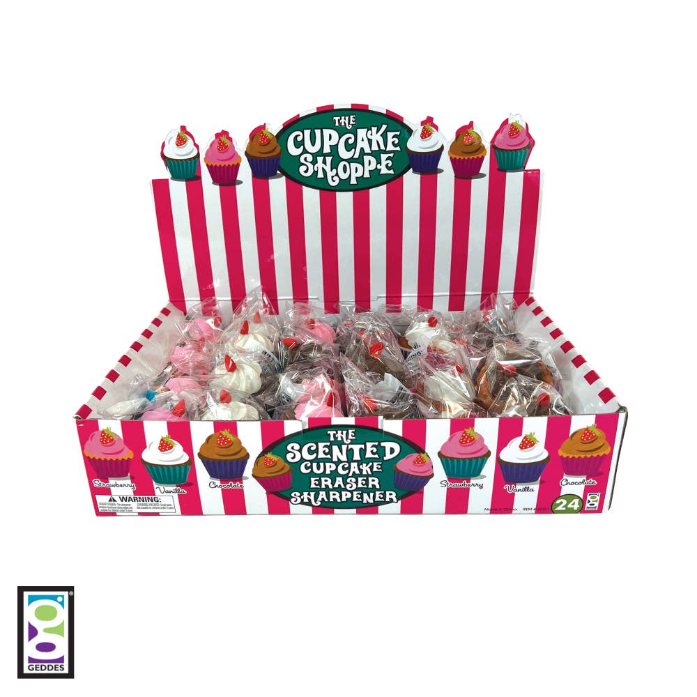 Cupcake Shoppe Scented Eraser/sharpener