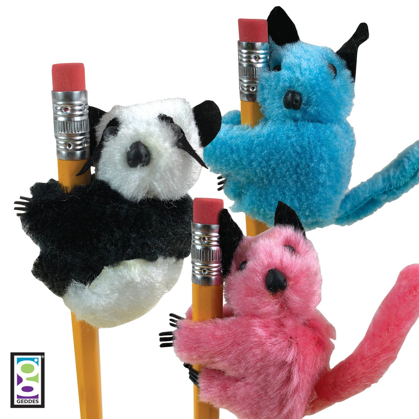 CLIP-ON CRITTER PLUSH ANIMAL CLIP TOY