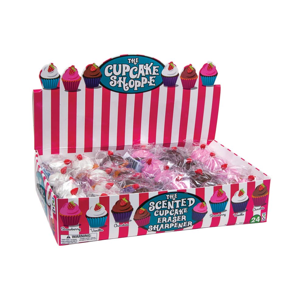 Cupcake Shoppe Scented Eraser/sharpener
